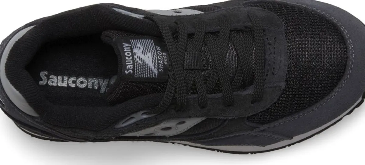 saucony |Niños mayores Shadow 6000 Sneaker Black